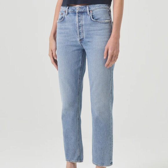 AGOLDE Riley High Rise Straight Crop - Picture 4 of 11